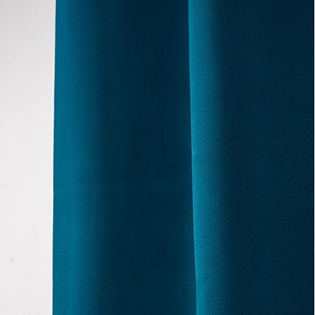 Draperie Nocturne, 100% poliester, albastru 140, 135 x 260 cm