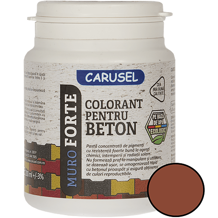 Colorant pentru beton Carusel, maro, 200 ml