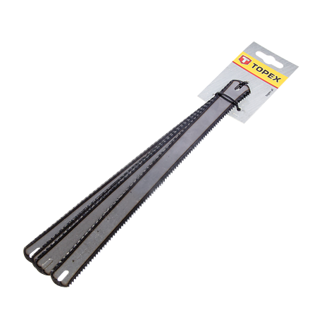 Lame bomfaier pentru lemn si metal Topex, otel, 300 x 25 mm, 5 bucati