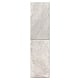 Gresie portelanata  Kai Ceramics Santana mix gri mat, dreptunghiulara, aspect de piatra, 15,5 x 60,5 cm