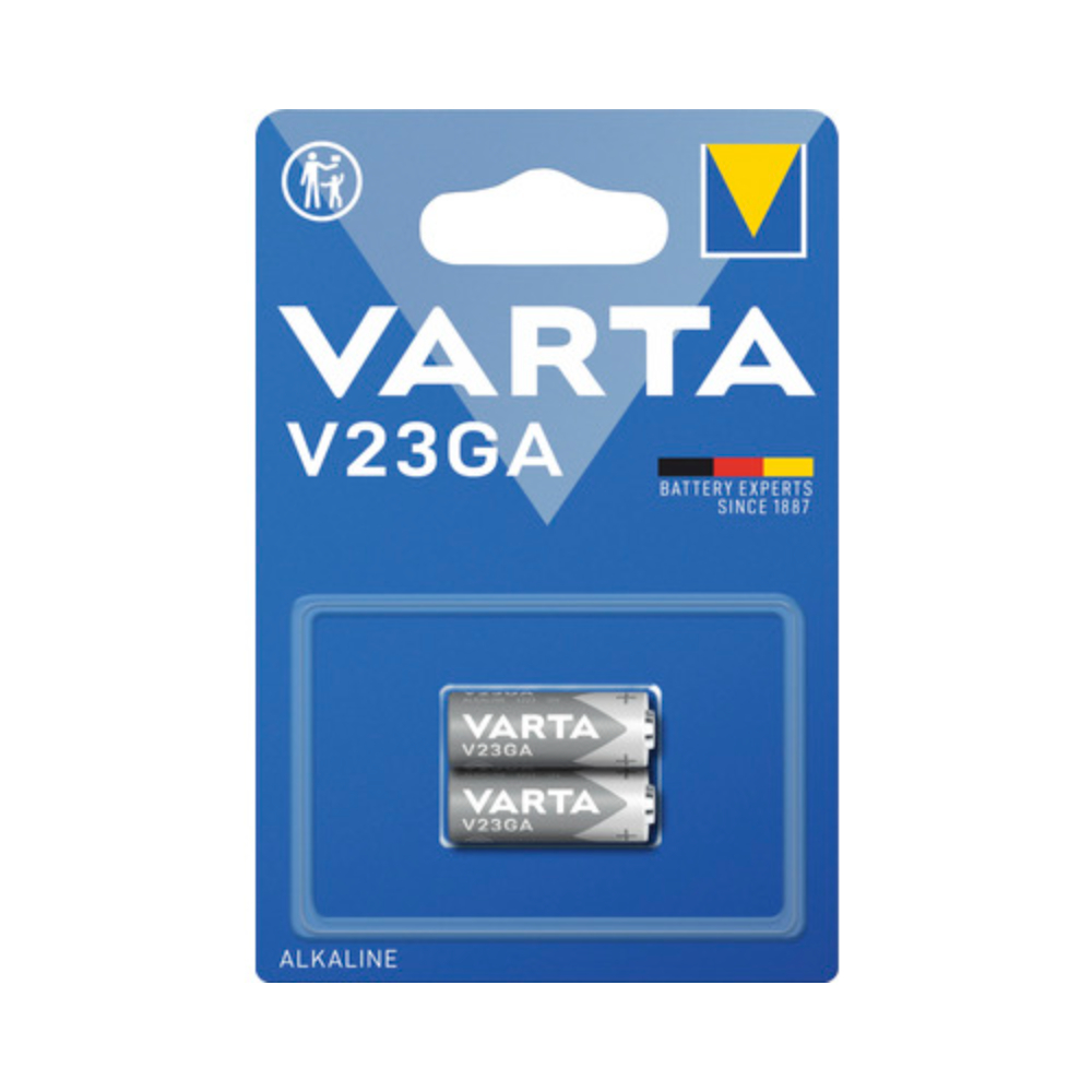 Baterii Varta V23GA, alcaline, 12 V, 2 bucati