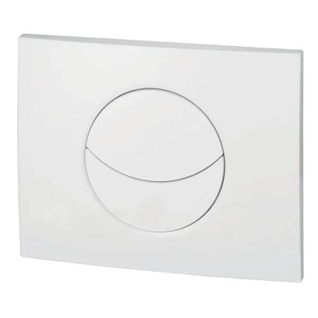 Set rezervor incastrat Wirquin Lineo + vas WC + capac WC + clapeta actionare, 117.7 x 36 cm