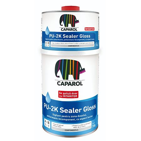 Sigilant poliuretanic Caparol PU-2K Sealer, Gloss, 1 kg