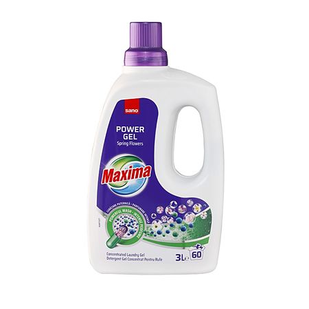 Detergent gel pentru rufe Sano Spring Flowers, amestec, 3 L