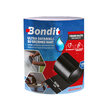 Banda impermeabila Bondit, interior/exterior, PVC, 1.5 m x 100 mm