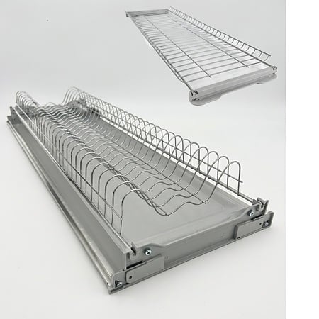Scurgator vase extractabil SDR Filo 800, reglabil, rama aluminiu, crom
