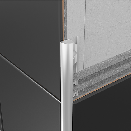 Profil colt exterior pentru faianta, Set Prod, PVC tare, bej 2105, 2,78 m