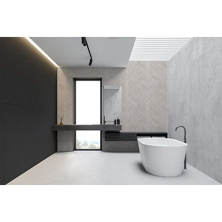 Panou decorativ SPC Kronospan Greige Babylon R130, impermeabil, gri, 2800 x 1230 x 4 mm