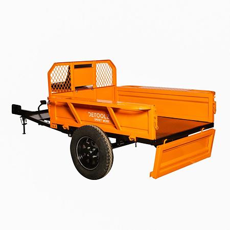 Remorca motocultor Detoolz DZ-M148, 600 kg, extensie laterala 180 mm