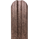 Sipca metalica gard Tisa, granit imperial, mat, 0.4 mm, 1500 x 115 mm, 25 bucati + 50 bucati surub autoforant