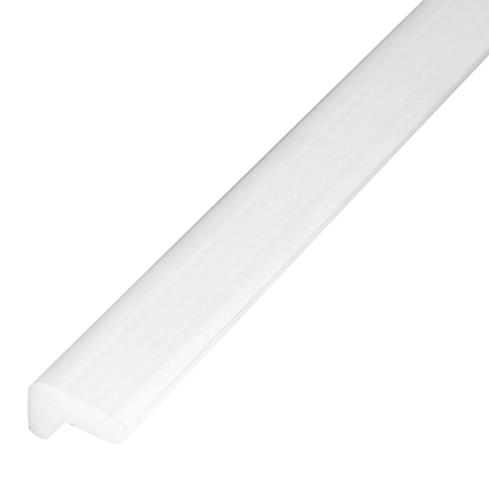 Bagheta decorativa Decosa L25, alb, polistiren extrudat, 2 m