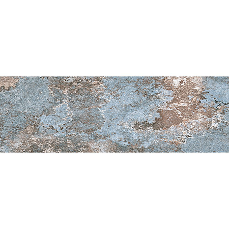 Faianta baie rectificata glazurata AC-13234 D, albastru-gri, mat, aspect de piatra, 75 x 25 cm