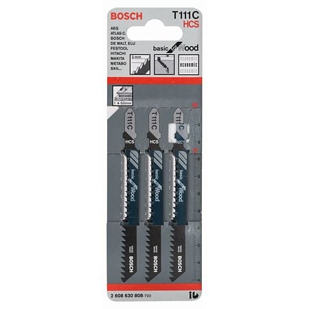 Panze de ferastrau vertical pentru lemn, 100 mm, 3 mm