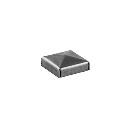 Capac stalp gard, metal, 100 x 100 mm