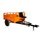 Remorca motocultor Detoolz DZ-M149, otel, 600 kg
