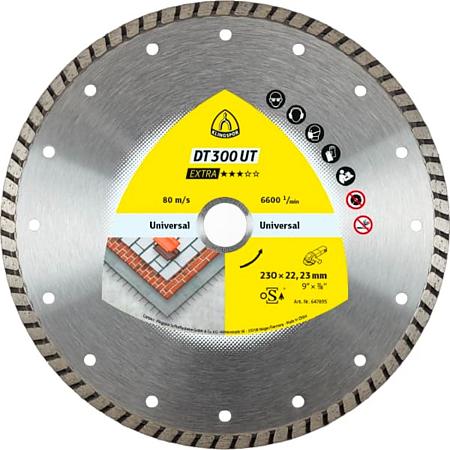 Disc Diamantat pentru beton si ceramica Klingspor DT 300 UT Extra, 115 x 1.9 x 22.23 mm