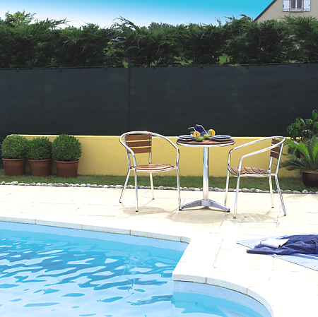 Plasa de protectie vizuala Nortene Totaltex, verde, 2 x 10 m