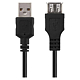 Cablu alimentare/transfer date USB 2.0 Emos, tata A - mama A, 2 m 