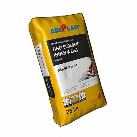 Tinci ecologic Innen Weiss Adeplast, alb, interior, 25 kg