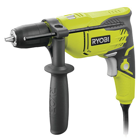 Bormasina cu percutie Ryobi RPD500-G, 500 W, 3000, maner GripZone Bormasina cu percutie Ryobi RPD500-G, 500 W, 3000, maner GripZone