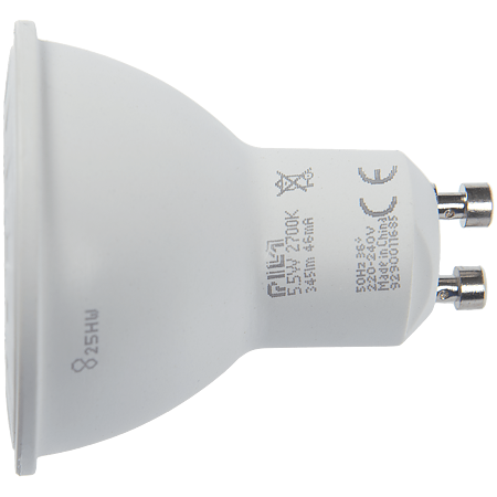 Bec Pila LED Philips, 4.7-50W, GU10, alb cald, 36D