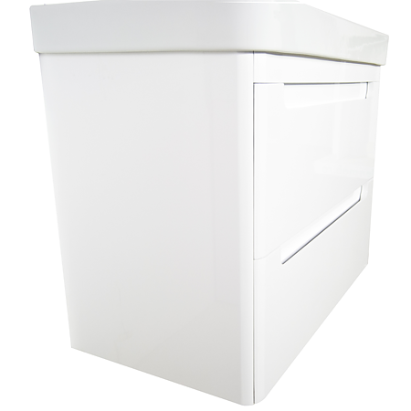Set Mobilier Seria 502 Badenmob, masca, lavoar, oglinda, alb, 60cm