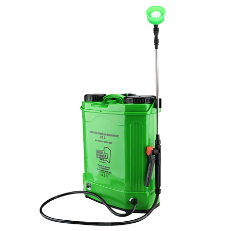 Pompa de stropit Micul Fermier Pandora, acumulator, verde, 20 l