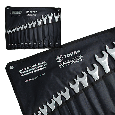 Chei Combinate Fixe-Inelare Topex 13-32 mm