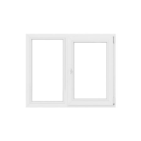Fereastra PVC, 5 camere, deschidere oscilobatant, dreapta, alb, 160 x 120 cm 