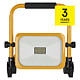 Proiector portabil reincarcabil Emos ACCO, 5V, 20W, lumina rece, IP54, 2000 lm