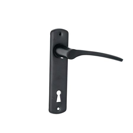 Maner tip sild pentru cheie, aluminiu, negru, 72 mm