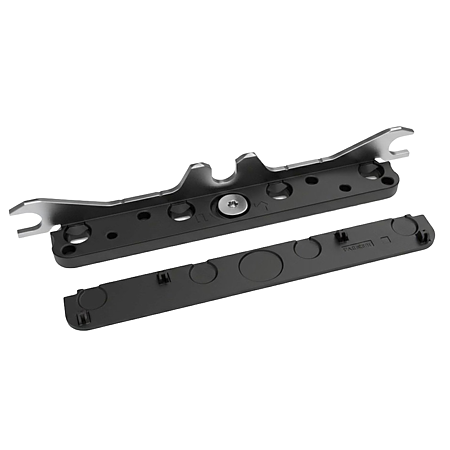 Set adaptori fixare front Kesseboehmer Free Slim, otel, antracit