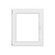 Fereastra PVC, 5 camere, deschidere oscilobatanta, stanga, alb, 80 x 100 cm
