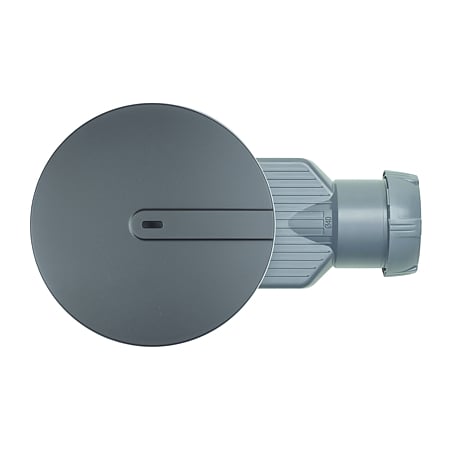 Sifon cadita dus / pardoseala Wirquin SlimPlus extra plat h=40 mm, corp ABS, anti miros, filtru de par, iesire Ø40 mm, debit 34 l/min, negru mat, 187 x 60 x Ø118 mm
