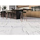 Pardoseala SPC 5 mm Korner SPeCtra Floor Bianco Marble 01F, clasa de trafic 34, rezistenta la apa, decor marmura, alb, 1205 x 606 mm