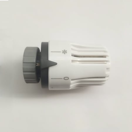 Cap termostatic, alama + polipropilena, gri, 80 x 45 mm