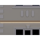 Brau decorativ de exterior soclu FP325, polistiren EPS100 + mortar, 150 x 50 x 2000 mm