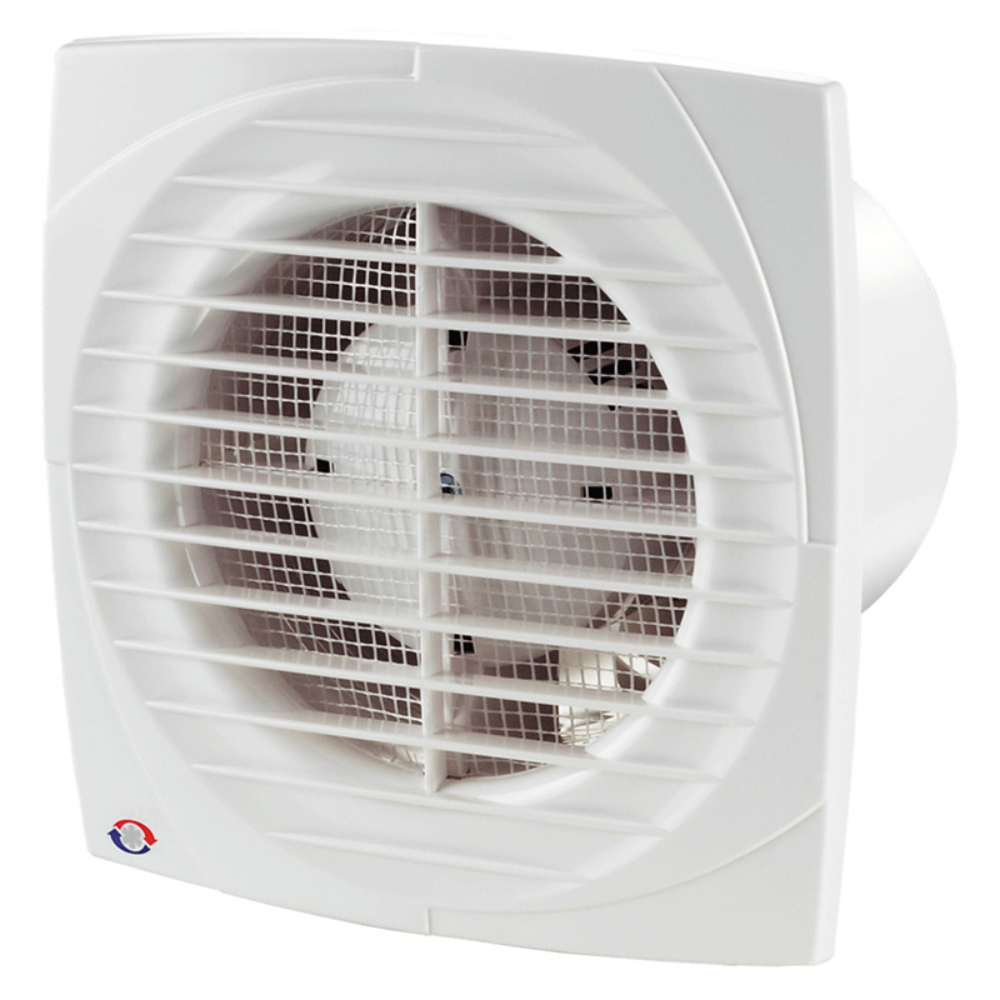 Ventilator standard Vents, D 100 mm, 14 W, 2300 rpm, 95 mc/h, alb