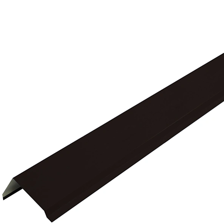 Bordura de fronton Durako, maro, RAL 8017, mat, L=2 m