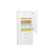Dulap baie Badenmob Seria 021, cos rufe integrat, 3 usi, PAL, alb, 64 x 37 x 170 cm