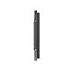 Rama intrerupator simplu + priza simpla Livolo VL-P701/E-4B, sticla securizata, negru