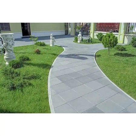 Pavele beton Elis P4, patrat, gri, grosime 6 cm