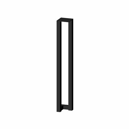Picior masa Gamet SR48, otel, negru, 72 cm inaltime