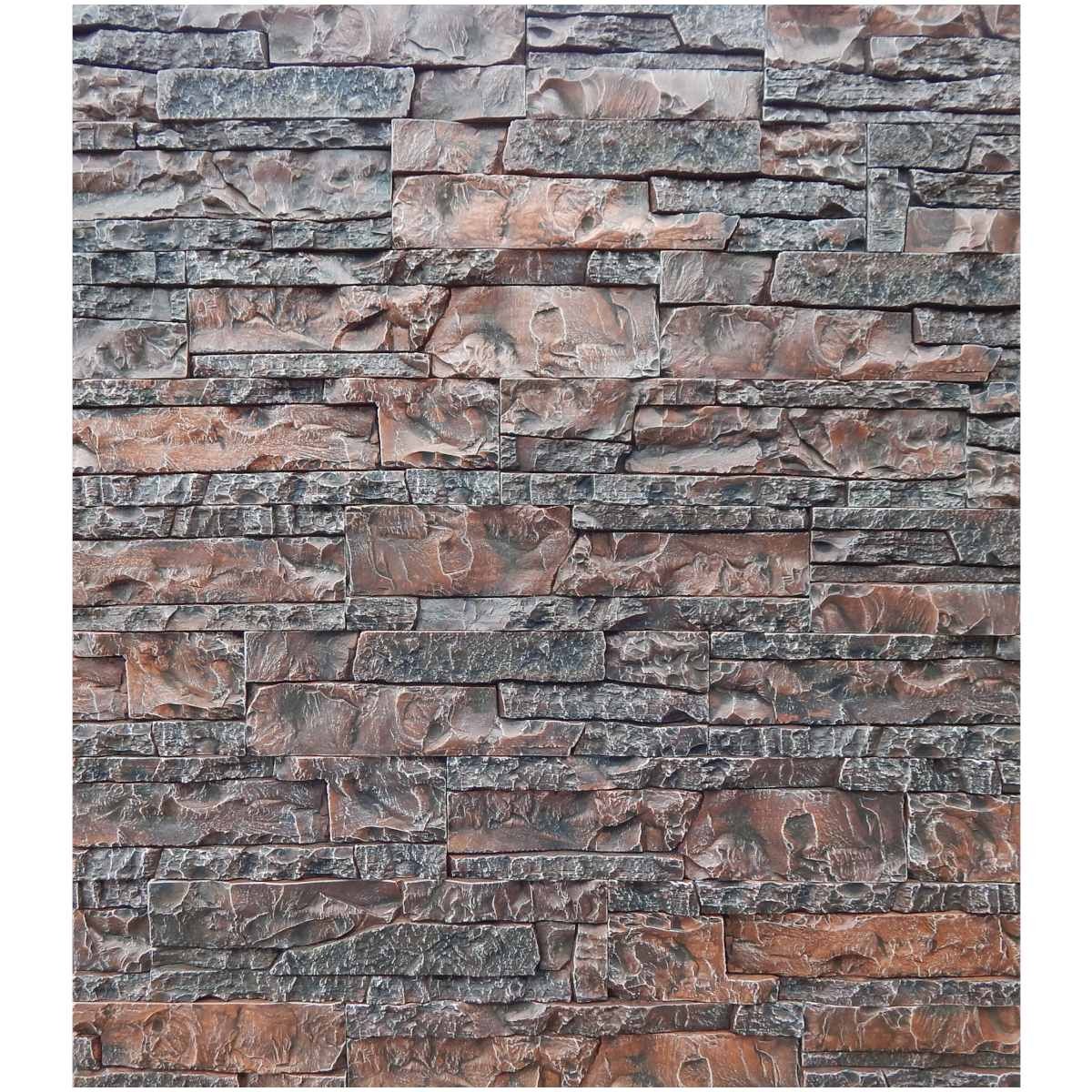 imitatie de piatra decorativa din polistiren pret Piatra decorativa interior/exterior, Basel 06, aspect piatra, reliefata, multicolora