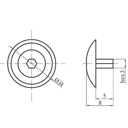 Capacel autoadeziv, rosu 149/U321