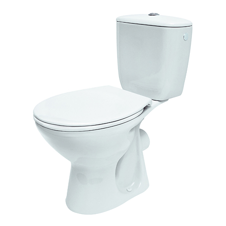 Set compact WC Cersanit Fonte, alb, 62,5 x 75, 5 x 37 cm