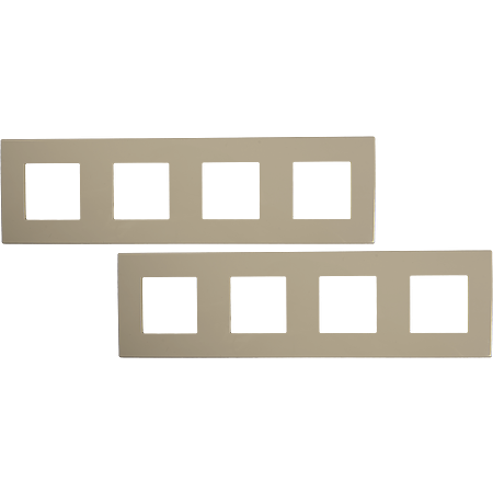 Rama decor 4 module Dahlia, Gewiss GW35904AH, canepa