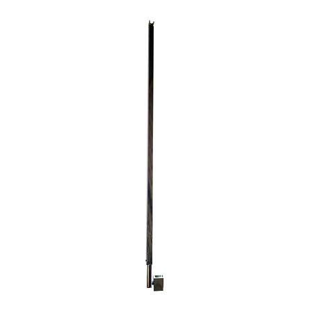 Kit instalare perete fix dus / walk in Sanotechnik D9000, finisaj crom, reglabil 70 – 120 x 200 cm 