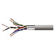 Cablu FTP cat5E Emos, 4 perechi, 24 AWG, nemufat, rola 305 m