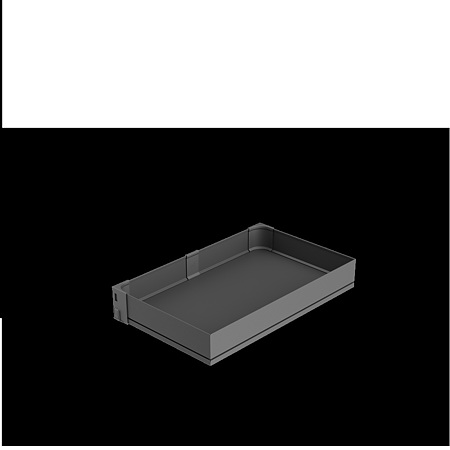 Set cosuri magic corner Kesseboehmer, antracit, 470 x 390 x 32 mm, 4 buc